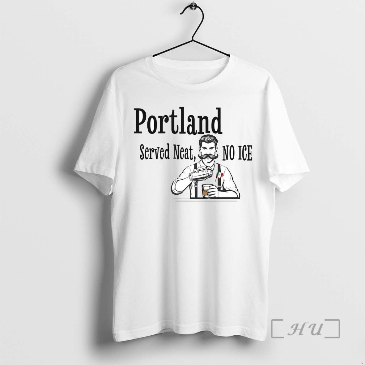 Officials Portland Served Neat No Ice Tee Shirt Sweater