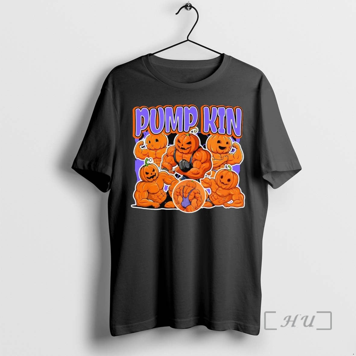 Officials Pump Kin Pumpkin Weight Lifting Halloween Tee Shirt Sweater