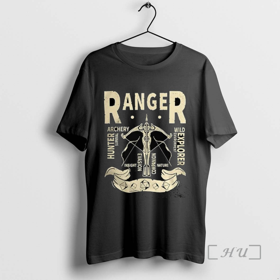 Officials Ranger Grunge Dungeons And Dragons Tee Sweater