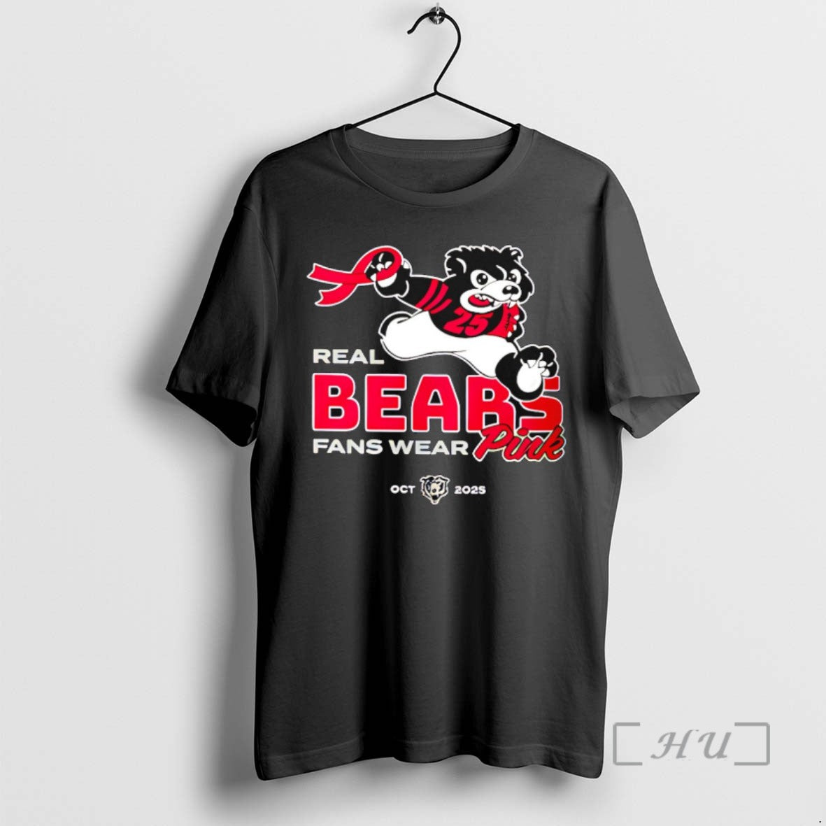 Officials Real Bears Fans Wear Pink T Shirt Sweater