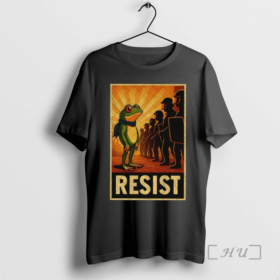 Officials Resist Portland Frog I Stand With Frog Anti Fascism Anti Trump T Shirt Sweater