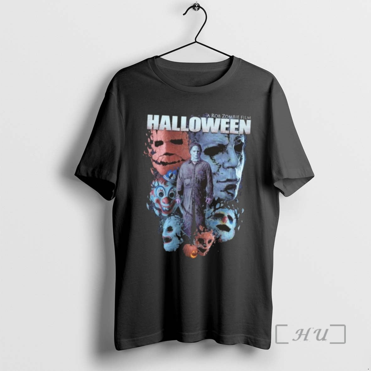 Officials Rob Zombies Halloween Michael Myers And Masks Collage Shirts Sweater