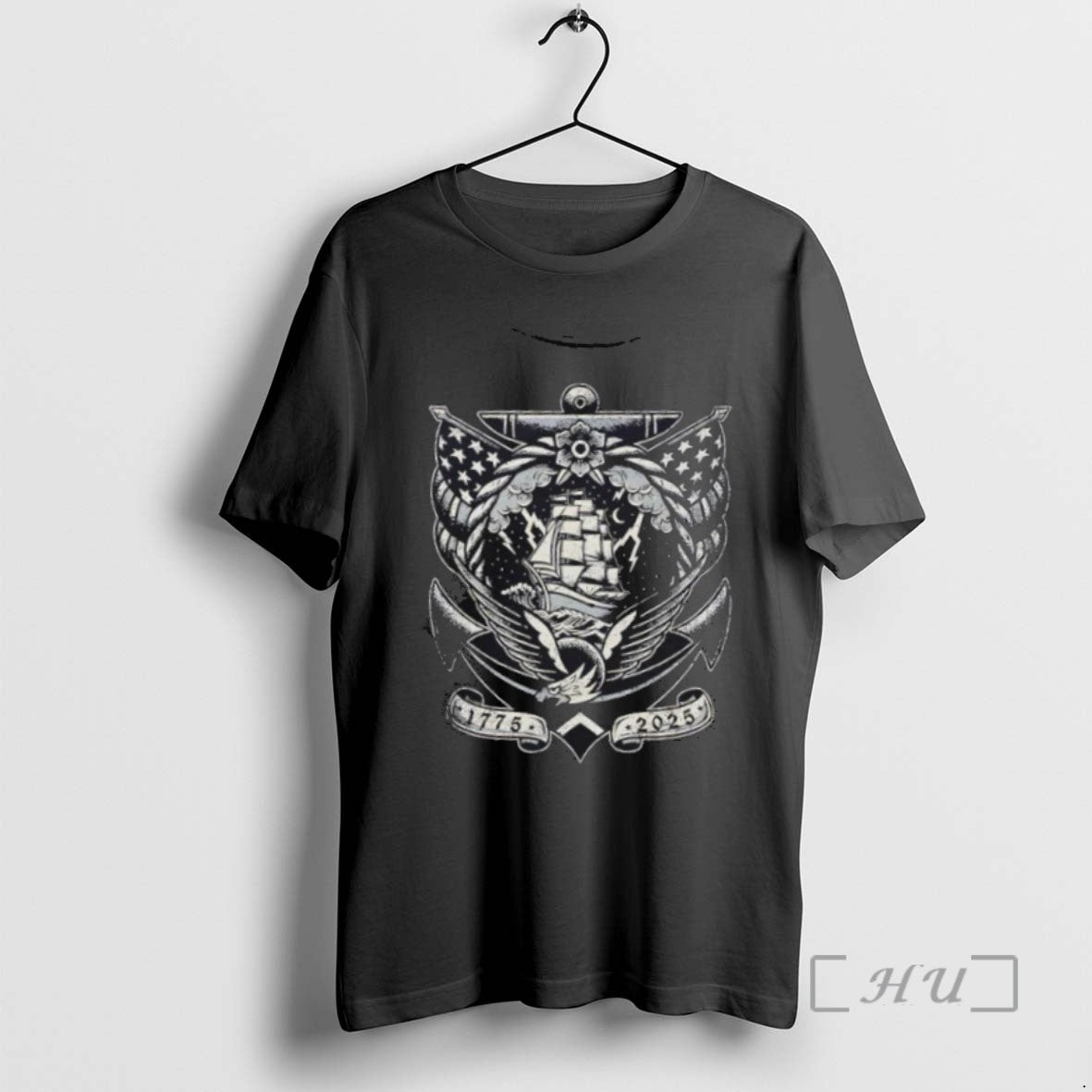 Officials Rough Seas 250th 1775 2025 Tee Sweater