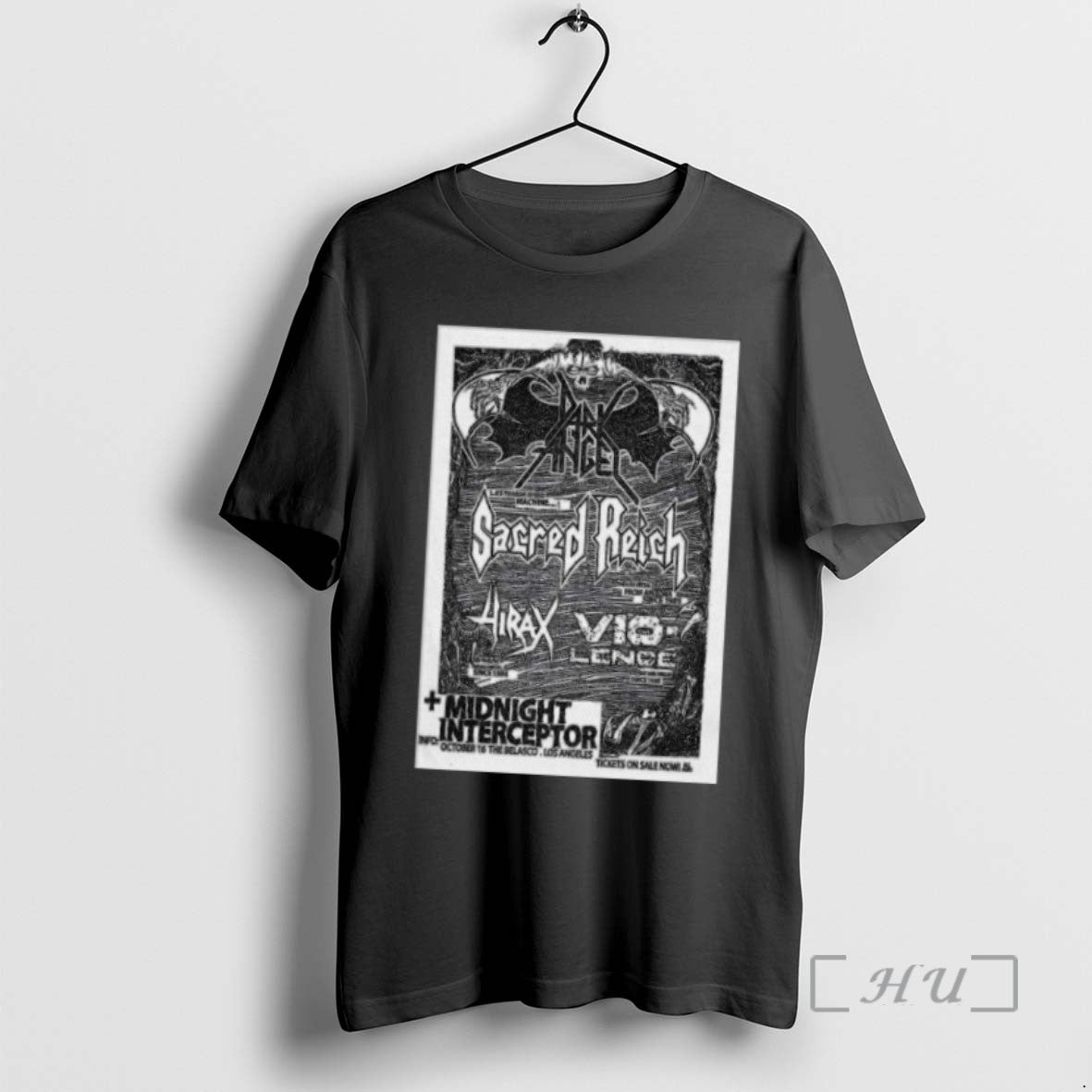 Officials Sacred Reich The Belasco In Los Angeles Ca October 16 2025 Long Sleve Shirts