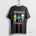 Officials Sams Club Santa Grinch X Jack Friends Fist Bump Hallothanksmas Shirts Sweater