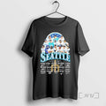 Officials Seattle Mariners Baseball Team Signatures All Players T Shirt Sweater