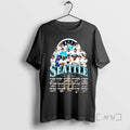 Officials Seattle Mariners Players Lineup Skyline Signatures T Shirt Sweater