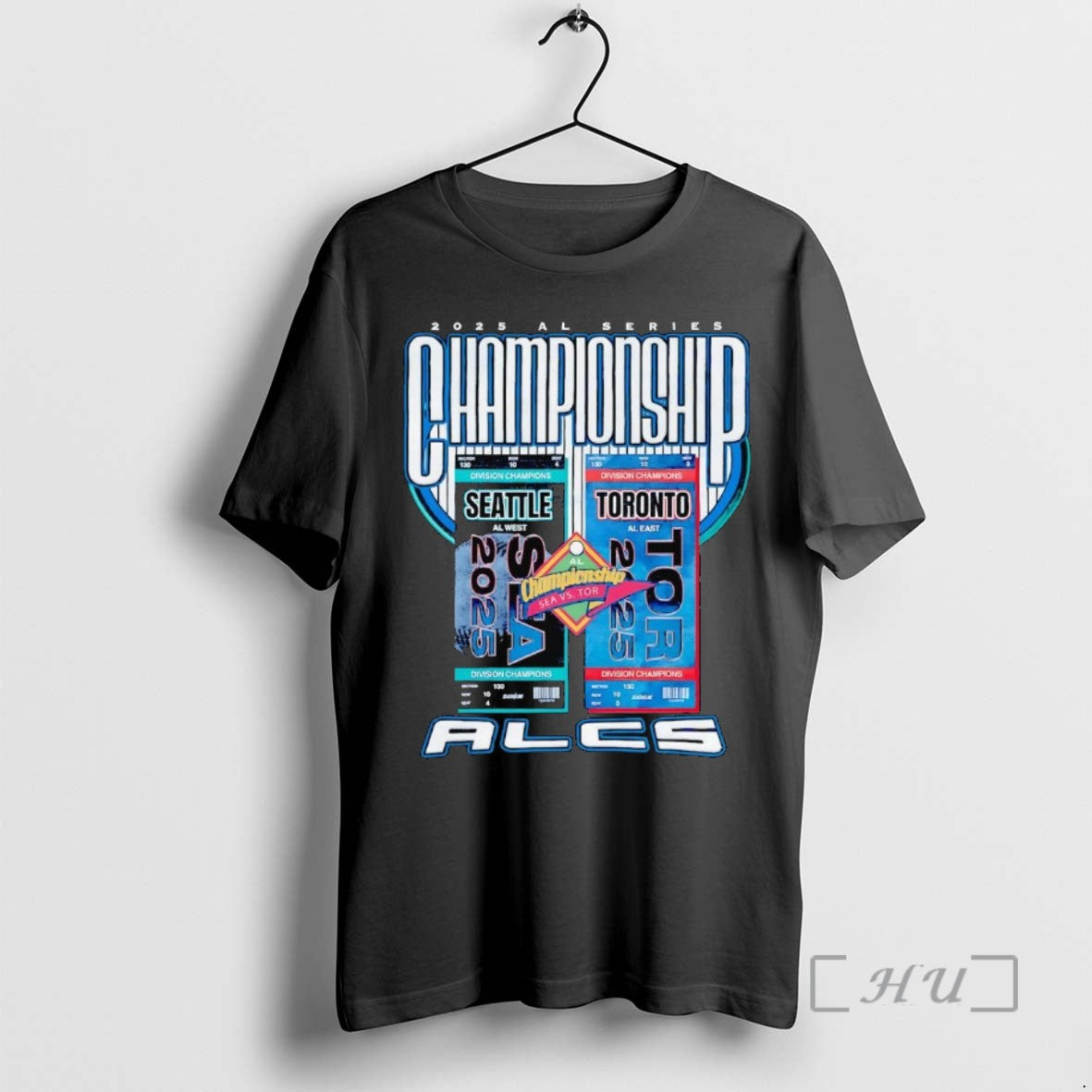 Officials Seattle Mariners Vs Toronto Blue Jays 2025 Al Series Championship Matchup Tee Shirt Sweater