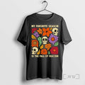 Officials Skulls My Favorite Season Is The Fall Of Fascism Halloween Tee Shirt Sweater