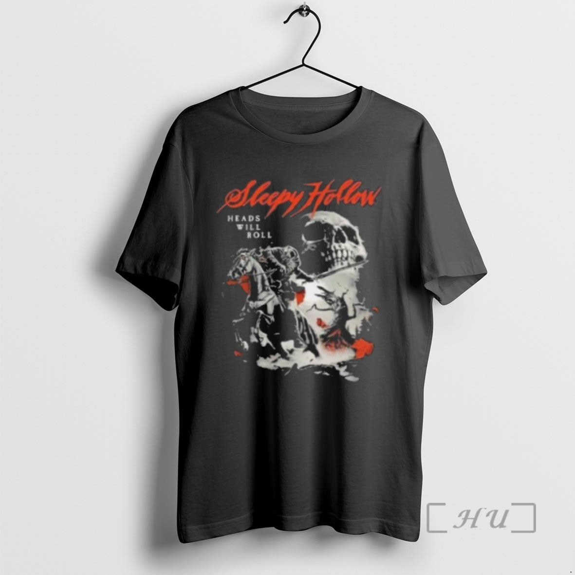 Officials Sleepy Hollow Heads Will Roll Skull T Shirt Sweater