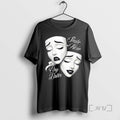 Officials Smile Now Cry Later Payasa Theater Masks Tee Sweater