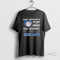 Officials Some Grandmas Play Bingo Real Grandmas Watch Toronto Blue Jays 2025 Tee Sweater