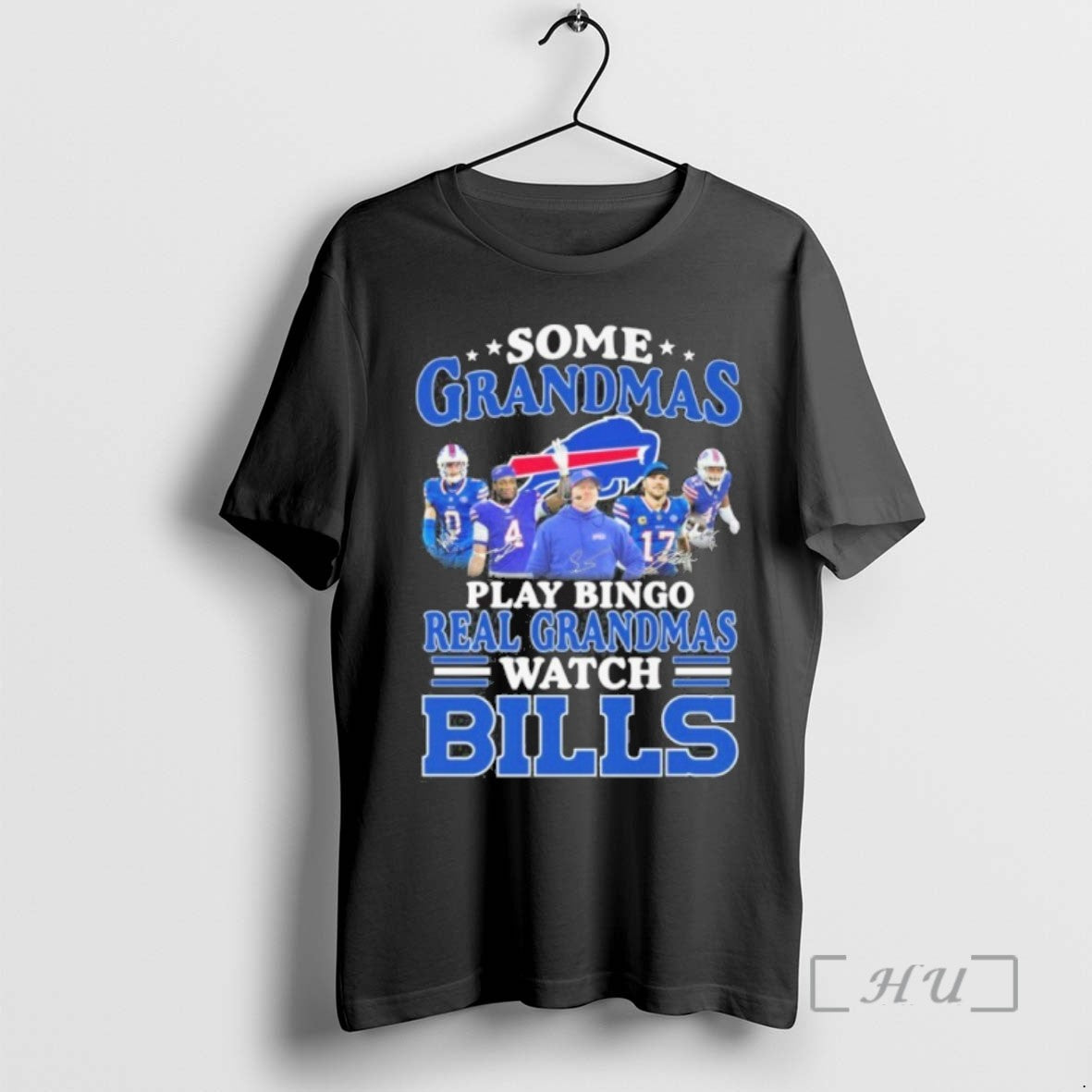 Officials Some Grandmas Team Play Bingo Real Grandmas Watch Bills T Shirt Sweater