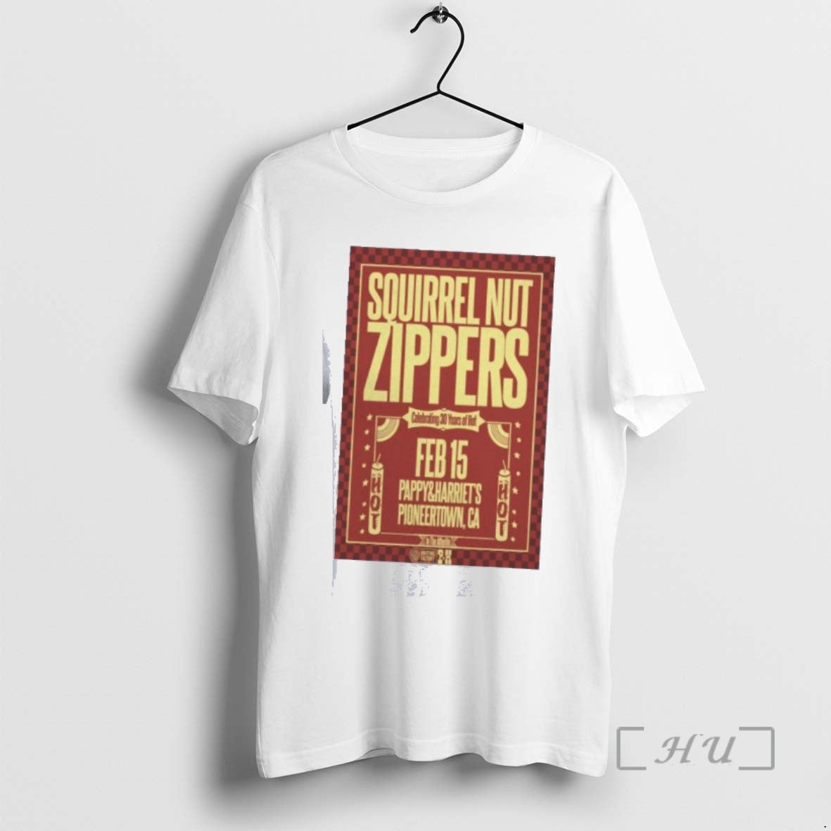 Officials Squirrel Nut Zippers Pioneertown Ca February 15 2026 Concert Shirts Sweater Hoodie 1