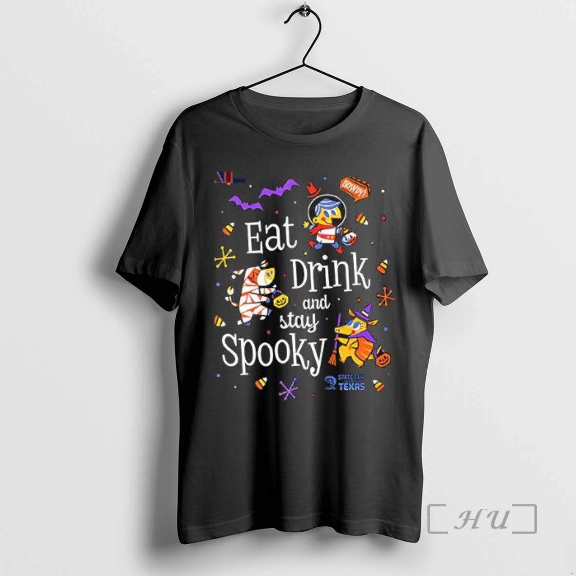 Officials State Fair Of Texas Halloween Mascots Tee Sweater