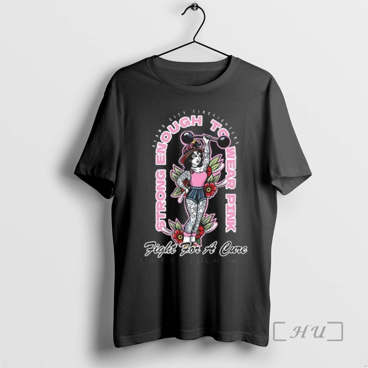Officials Strong Enough To Wear Pink Fight For A Cure Shirts Sweater
