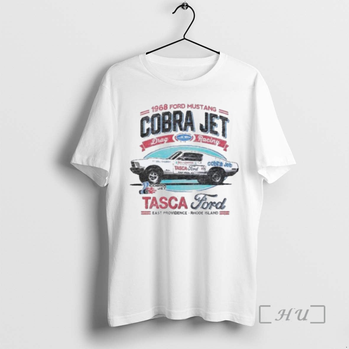 Officials Tasca Ford Cobra Jet East Providence Rhode Island 1968 Ford Mustang Tee Sweater