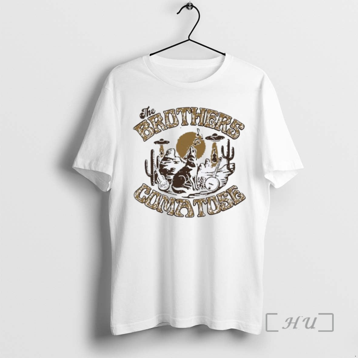 Officials The Brothers Comatose Coyote Ufo Desert T Shirt Sweater