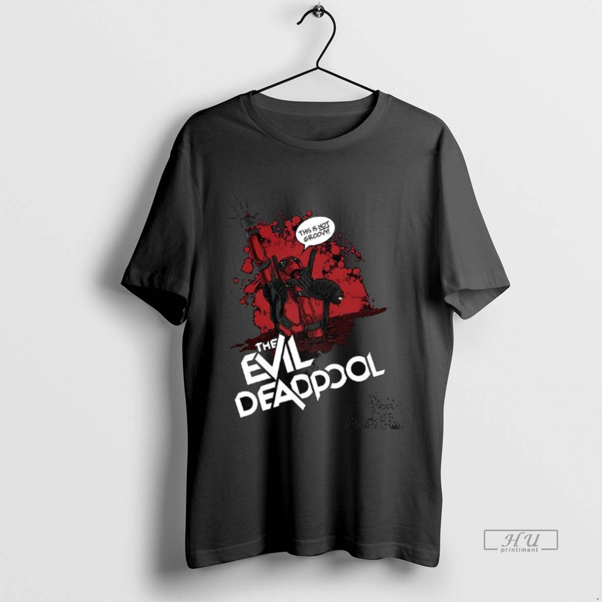 Officials The Evil Deadpool This Is Nto Groovy Halloween