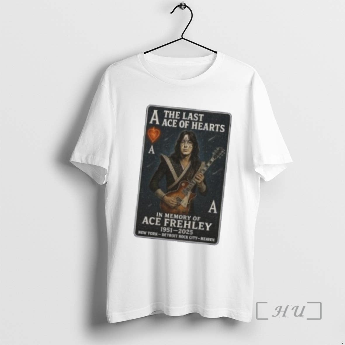 Officials The Last Ace Of Hearts In Memory Of Ace Frehley 1951 2025 Shirts Sweater