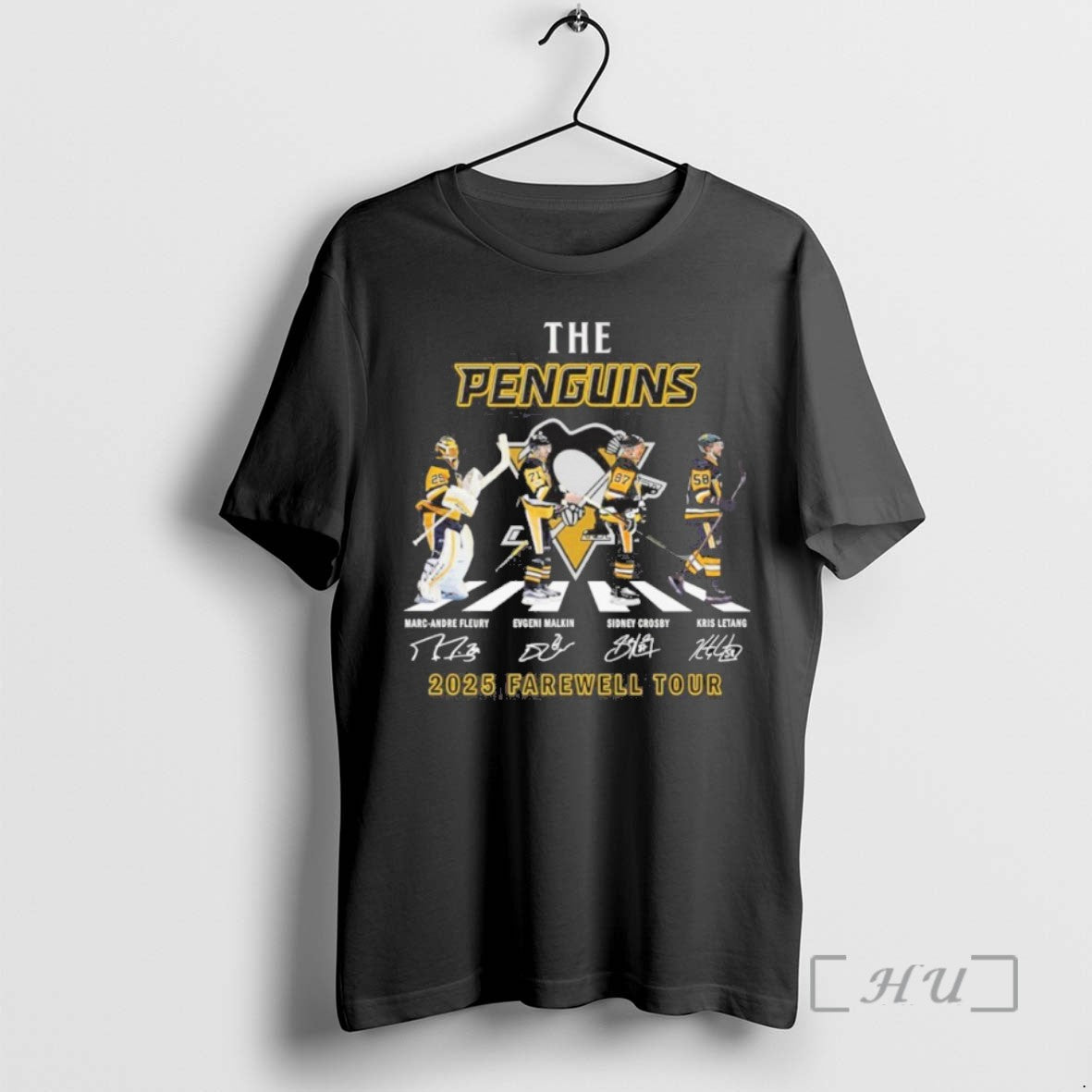 Officials The Pittsburgh Penguins Abbey Road 2025 Farewell Tour Shirts Sweater