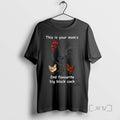 Officials This Is Your Moms 2nd Favourite Big Black Cock Rooster And Hen Tee Sweater