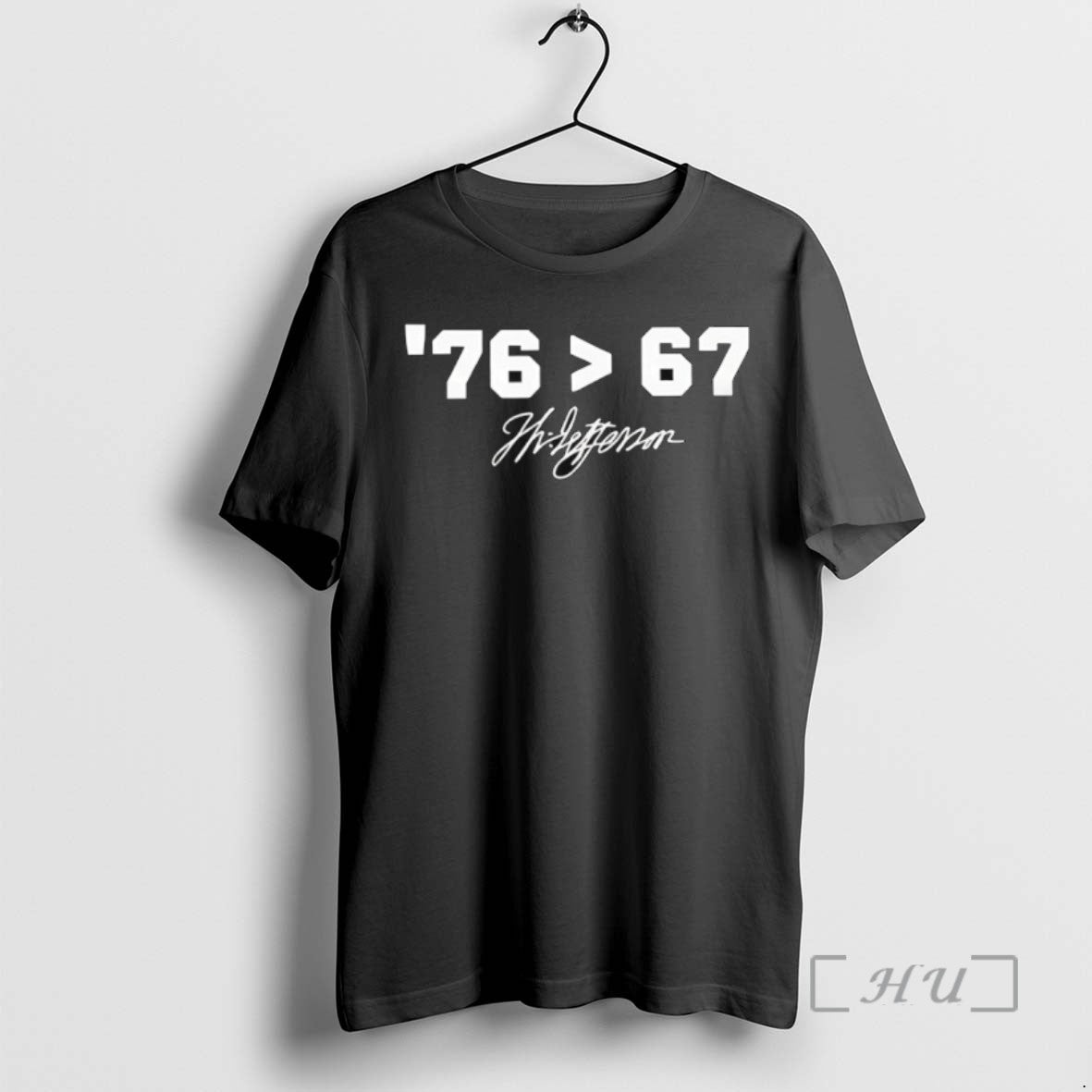 Officials Thomas Jefferson 76 Greater Than 67 Signature