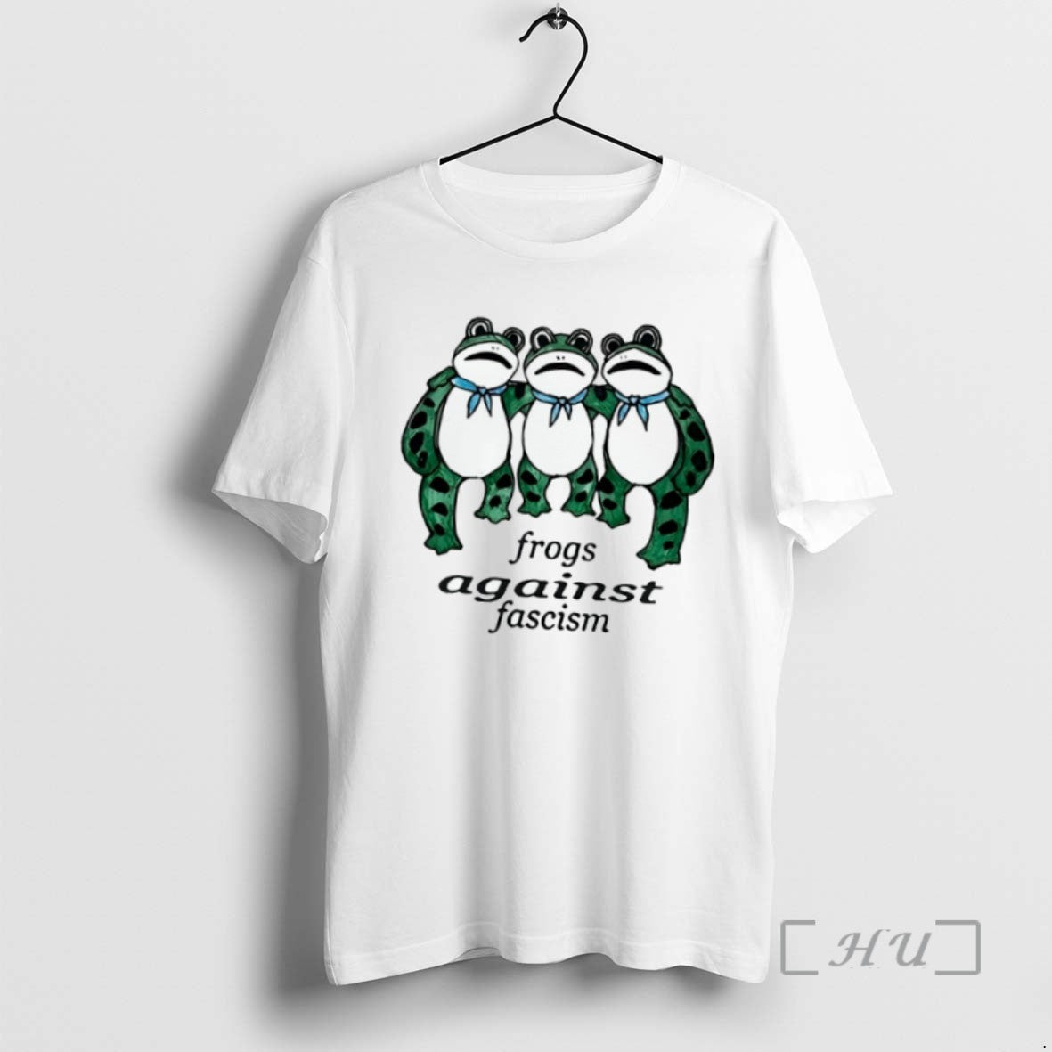 Officials Three Frogs Arm Around Against Fascism Shirts Sweater