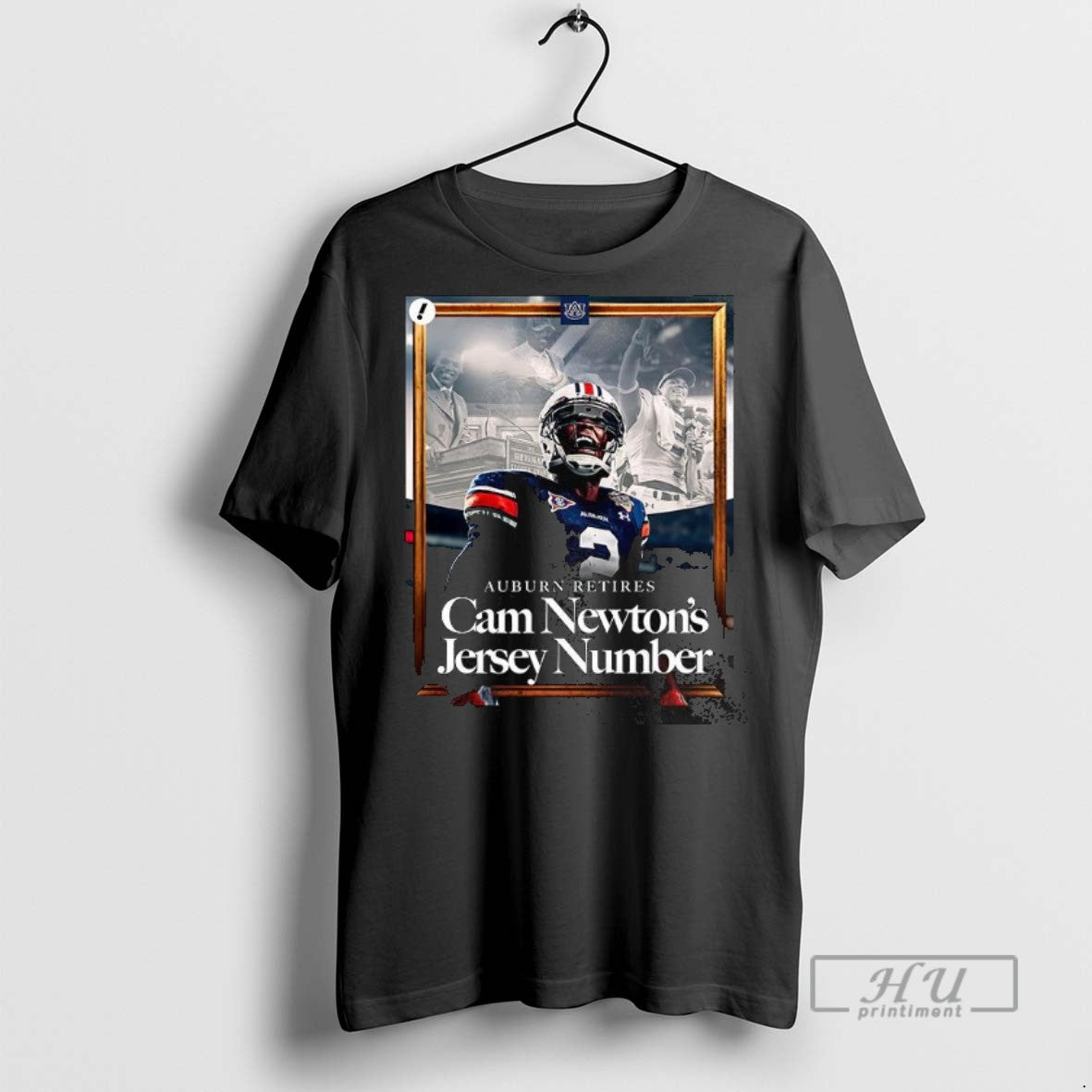 Officials Trending Auburn Retires Cam Newtons Jersey Number Graphic Tee Shirt Sweatshirt Hoodies