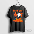 Officials Trending Haunted By 6 Or 7 Halloween Ghost T Shirt Sweatshirt Hoodies