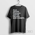Officials Trending Las Vegas Aces Ampersand 2025 Champs Players Graphic Tee Shirt Sweatshirt Hoodies