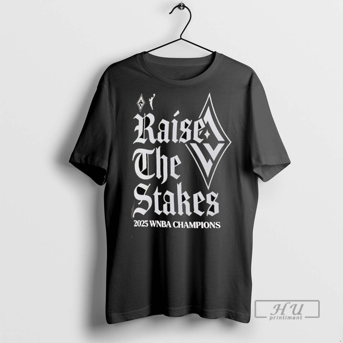 Officials Trending Las Vegas Aces Raise The Stakes 2025 Wnba Champions Graphic Tee Shirt