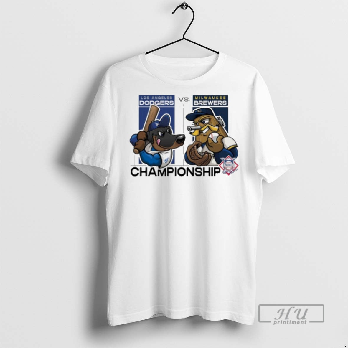 Officials Trending Los Angeles Dodgers Vs Milwaukee Brewers 2025 Mlb League Championship Series Mascot