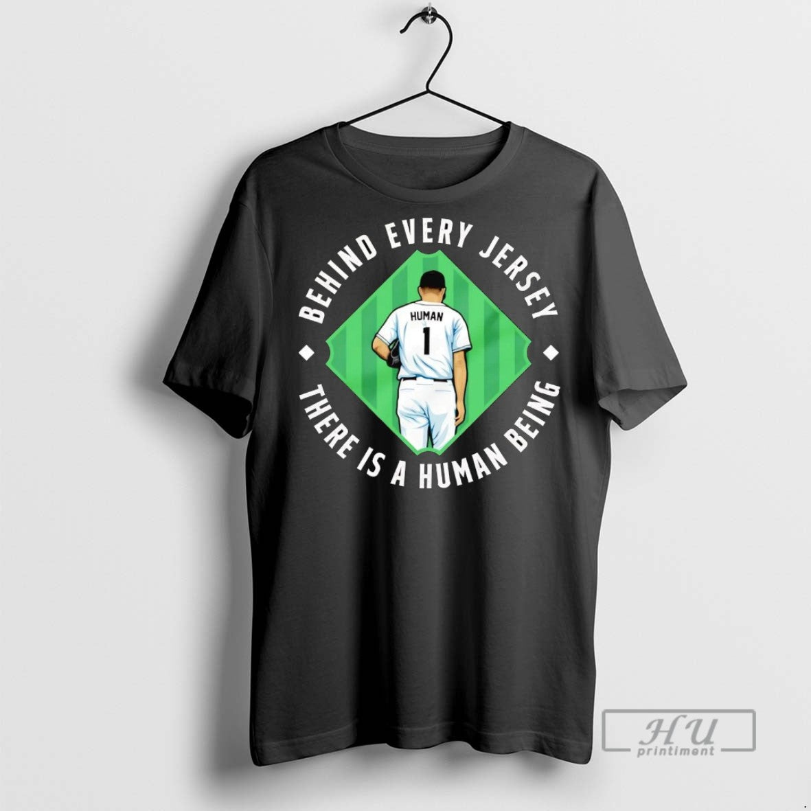 Officials Trending Ny Baseball Behind Every Jersey There Is A Human Being T Shirt
