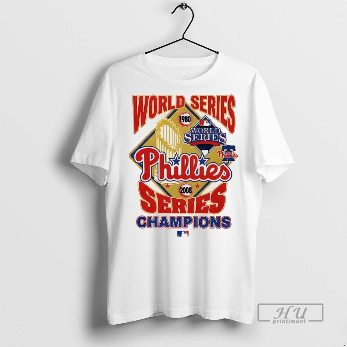 Officials Trending Philadelphia Phillies 2008 World Series Champs Graphic Tee Shirt Sweatshirt Hoodies