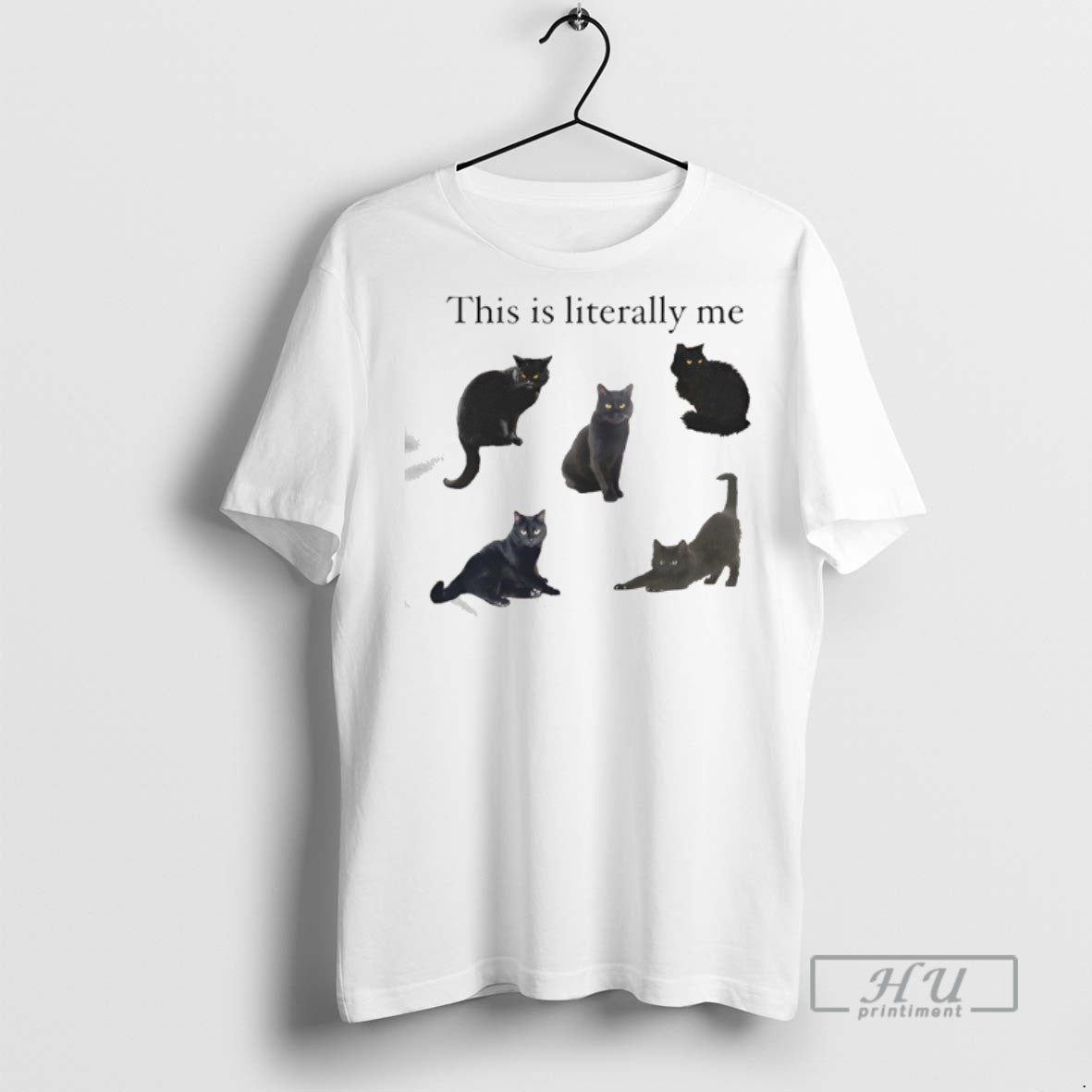 Officials Trending This Is Literally Me Cat T Shirt Sweatshirt Hoodies