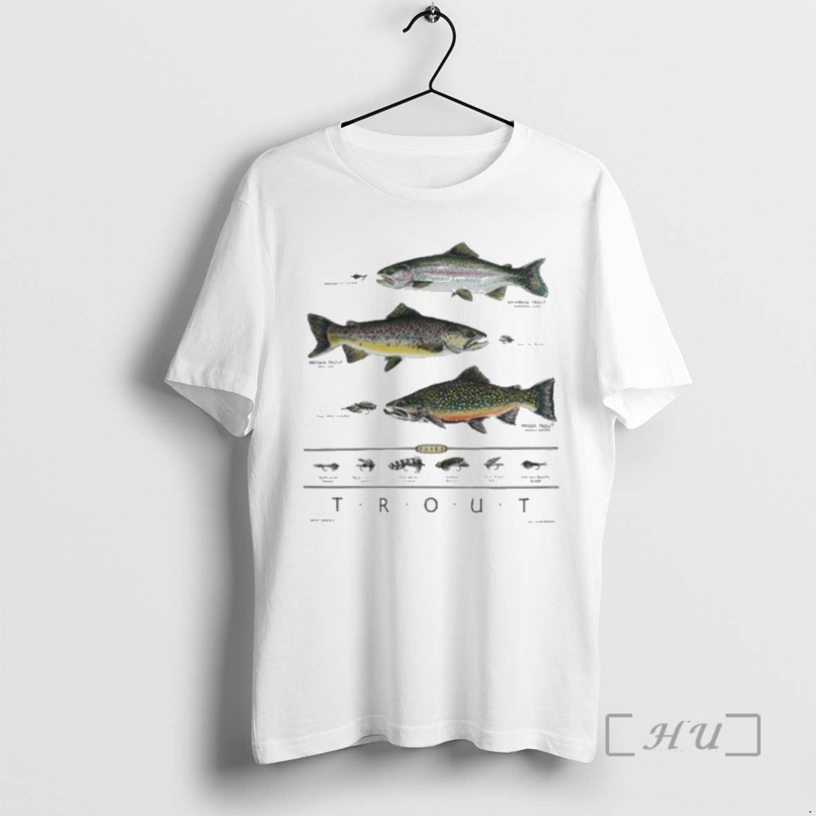 Officials Trout Flies Fish Shirts Sweater