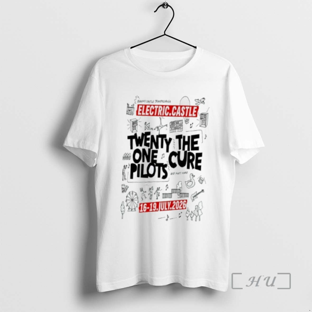 Officials Twenty One Pilots Electric Castle July 16 19 2026 Shirts Sweater
