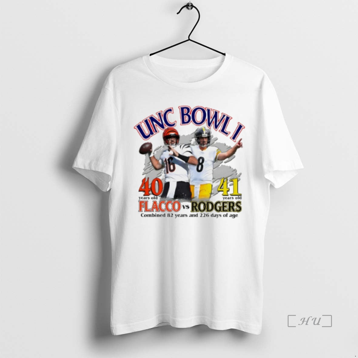 Officials Unc Bowl I Flacco Vs Rofgers Combined 82 Years And 226 Days Of Age