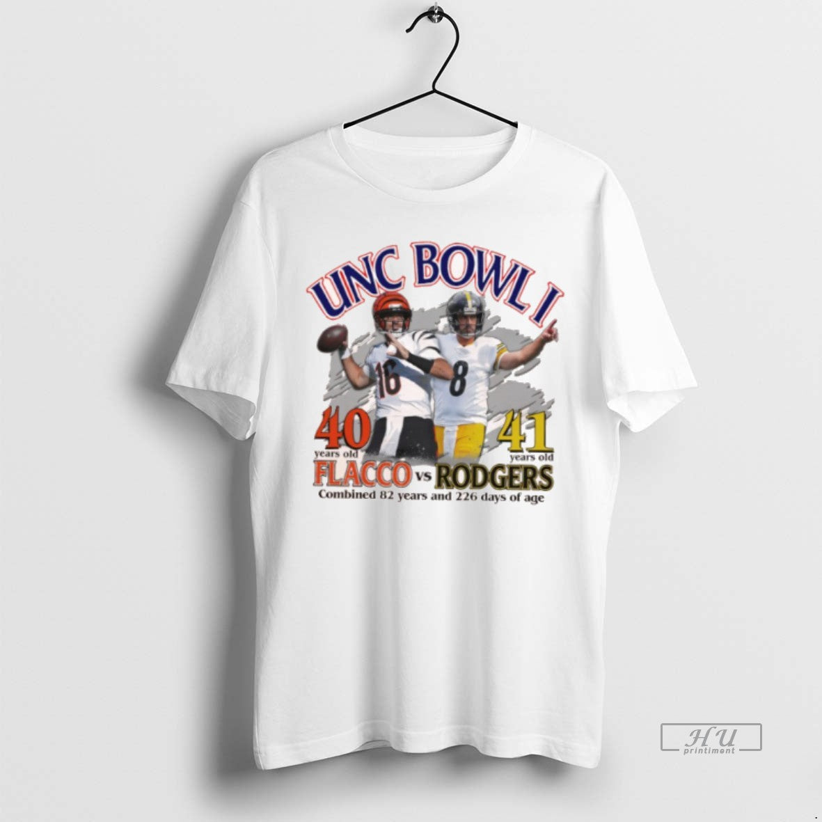 Officials Unc Bowl I Joe Flacco 40 Years Old Vs Aaron Rodgers 41 Years Old