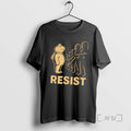 Officials Vintage Portland 2025 Resist Portland Frog Protest Tee Sweater