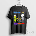 Officials Walmart X Grinch And Jack Skellington Friends Fist Bump Happy Hallothanksmas Shirts Sweater
