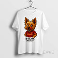Officials Washington Commanders Yorkie Hashtag Team Mascot Tee Sweater