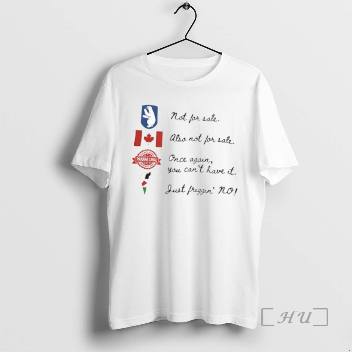 Officials We Are Not For Sale Anti Trump Canada Greenland Palestine Panama Shirts Sweater