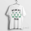 Officials We Are All Portland Frog Tee Shirt Sweater