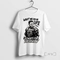 Officials What We Do In Life Echoes For Eternity Gladiator Quote T Shirt Sweater