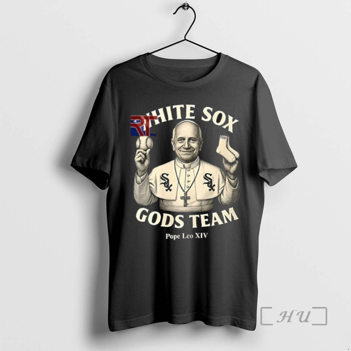 Officials White Sox Gods Team Pope Leo Xiv Tee Sweater