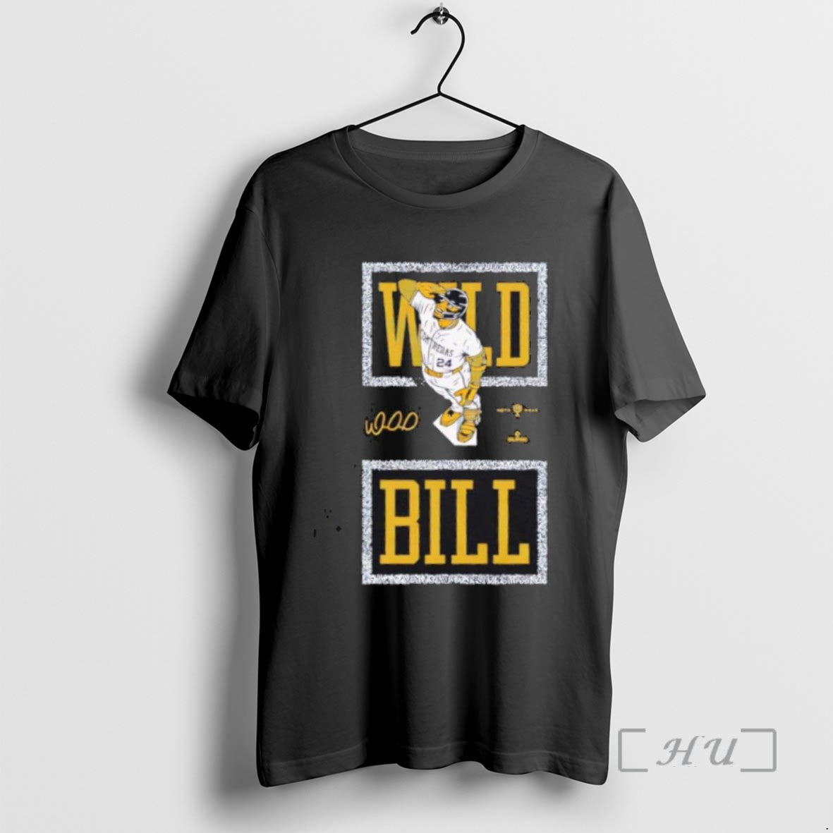 Officials William Contreras Wild Bill Salute Milwaukee Brewers Catcher Signature Tee Sweater