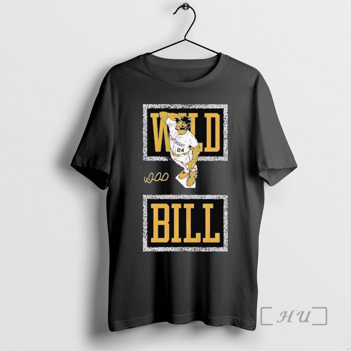 Officials William Contreras Wild Bill Salute Signature Tee Shirt Sweater