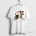 Officials Wire Fox Terrier Dog Tee Sweater